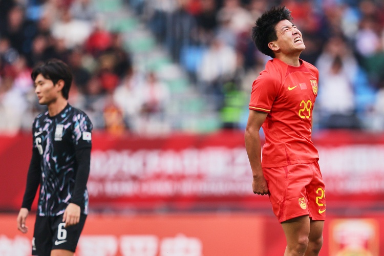 U22鹽城邀請(qǐng)賽韓國(guó)隊(duì)表現(xiàn)不佳，前兩輪1平1負(fù)未嘗勝績(jī)